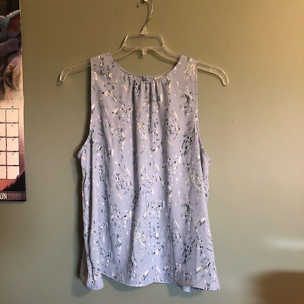 A New Day XXL Blue Speckled Top